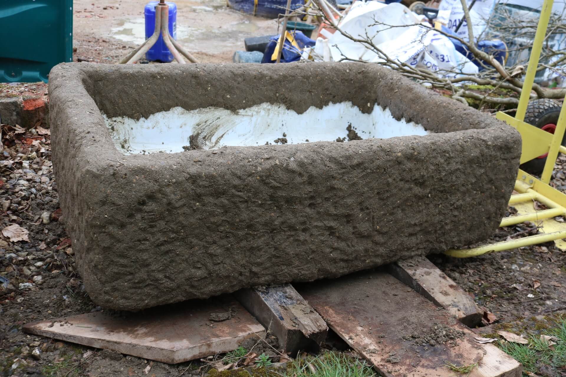 Troughs For Alpines How To Cover A Belfast Sink The Tea