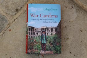 Book cover - war gardens by lalage snow