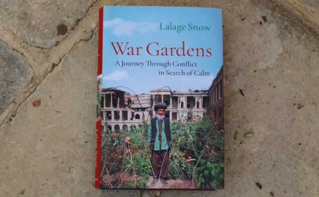 Book cover - war gardens by lalage snow