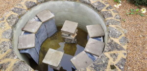 Pond Pond shelving for marginal plants