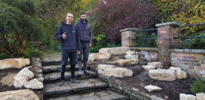 Building a rockery