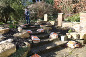 Building a rockery Building a rockery