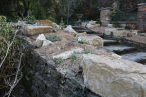 building a rockery