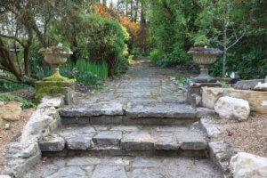 Rocks Garden steps