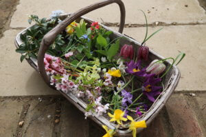 Spring flower arrangement